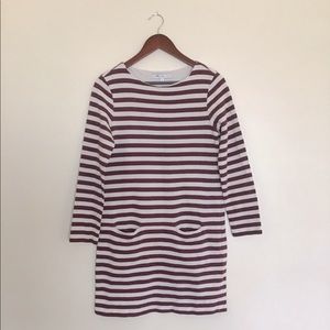 & Other Stories striped 100% cotton mini dress